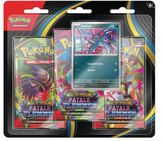 Fatale Flammen 3er Blister - Snibunna / Sniebel Edition