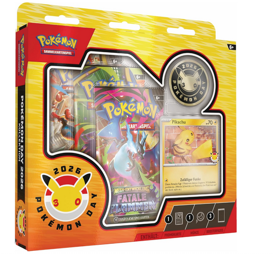 Pokemon Day 2026 Kollektion - 100% OVP