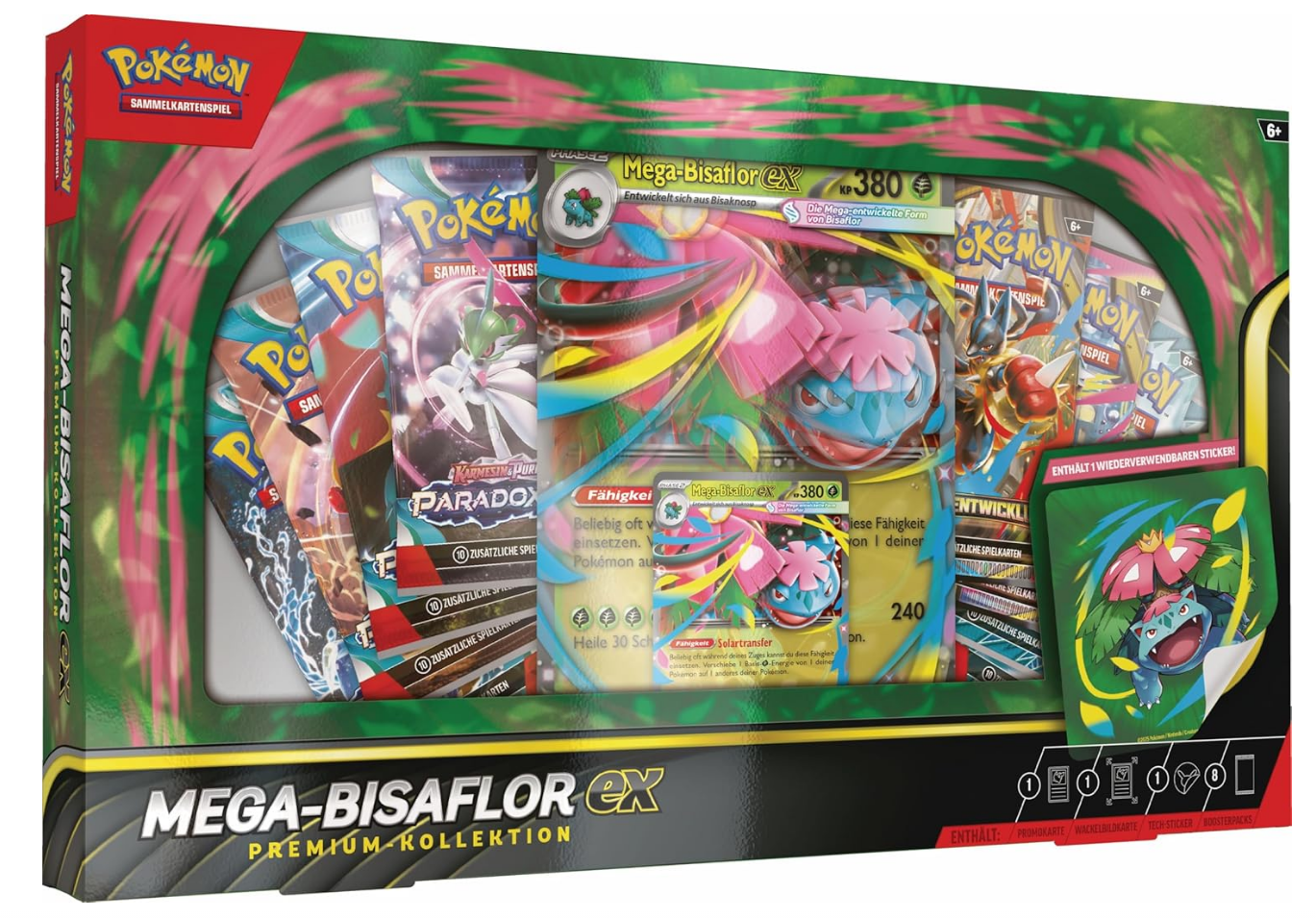 Pokémon Premium-Kollektion Mega-Bisaflor-ex